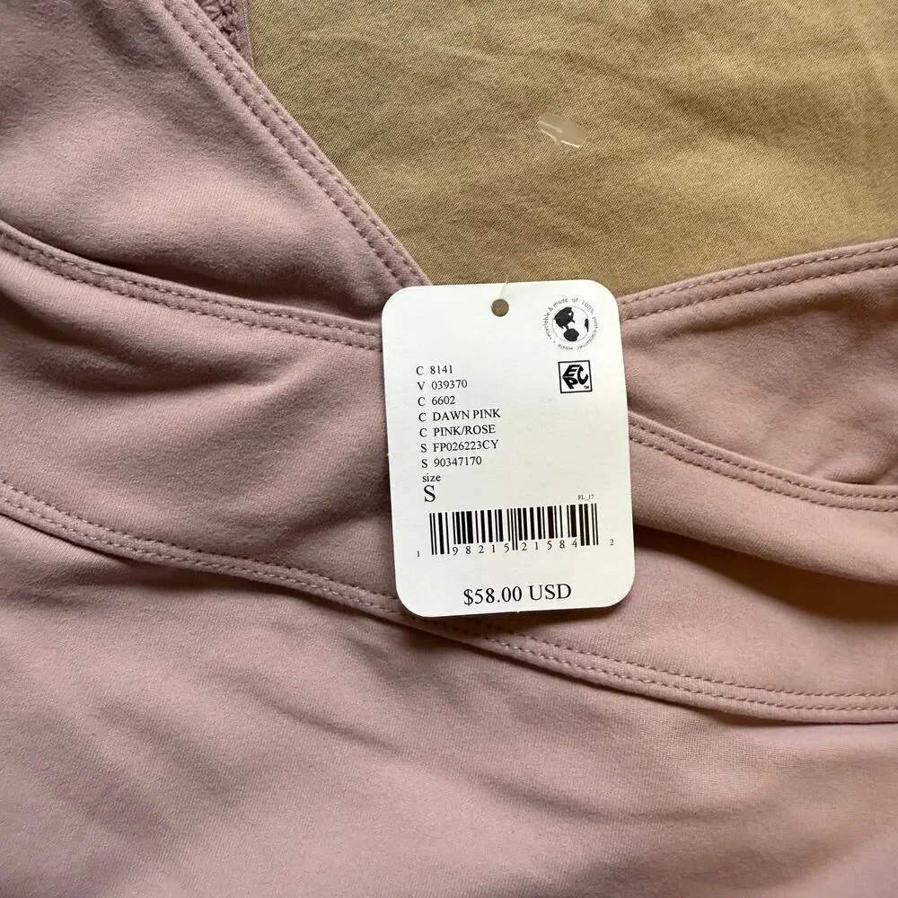 NWOT Intimately Free People Dusk to Dawn Lavender Thong Body Suit - S